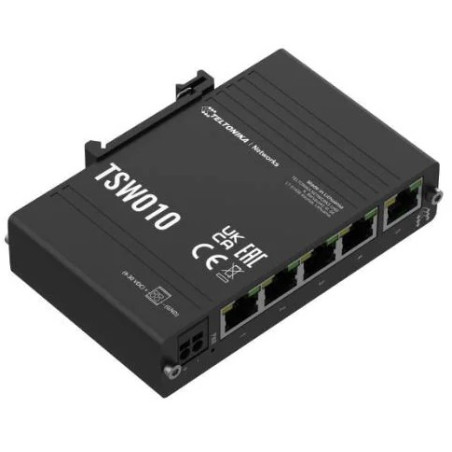 Switch DIN 5 puertos